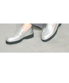 【モード エ ジャコモ/MODE ET JACOMO】のD ICI 厚底モカシューズ シルバー|ID: prp329100004639277 ipo3291000000033440463