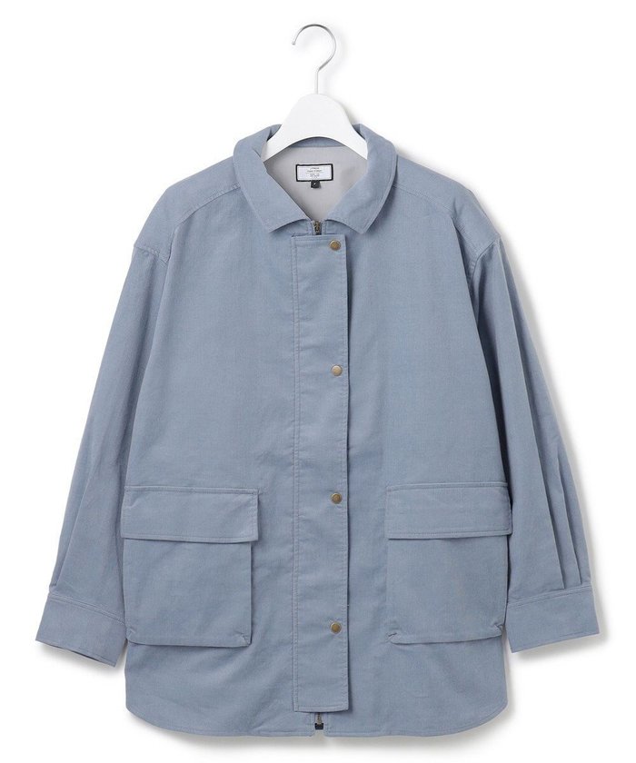 【ジェイプレスヨークストリート/J.PRESS YORK STREET】の【WOMEN】コーデュロイ シャツブルゾン インテリア・キッズ・メンズ・レディースファッション・服の通販 founy(ファニー) https://founy.com/ ファッション Fashion レディースファッション Fashion for Women アウター Coat / Outerwear Collection レディースジャケット・軽アウター Jackets ブルゾンジャケット・スポーティアウター Blouson Jackets カーディガン Cardigan, Knitwear コーデュロイ Corduroy, Cord Fabric ジップ Zip, Zipper ジャケット Jacket, Outerwear ブルゾン Blouson, Bomber Jacket ポケット Pocket, Pocket Detail A/W・秋冬 Autumn/Winter |ID: prp329100004639289 ipo3291000000033667305