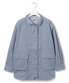 【ジェイプレスヨークストリート/J.PRESS YORK STREET】の【WOMEN】コーデュロイ シャツブルゾン ダルブルー系|ID: prp329100004639289 ipo3291000000033667307