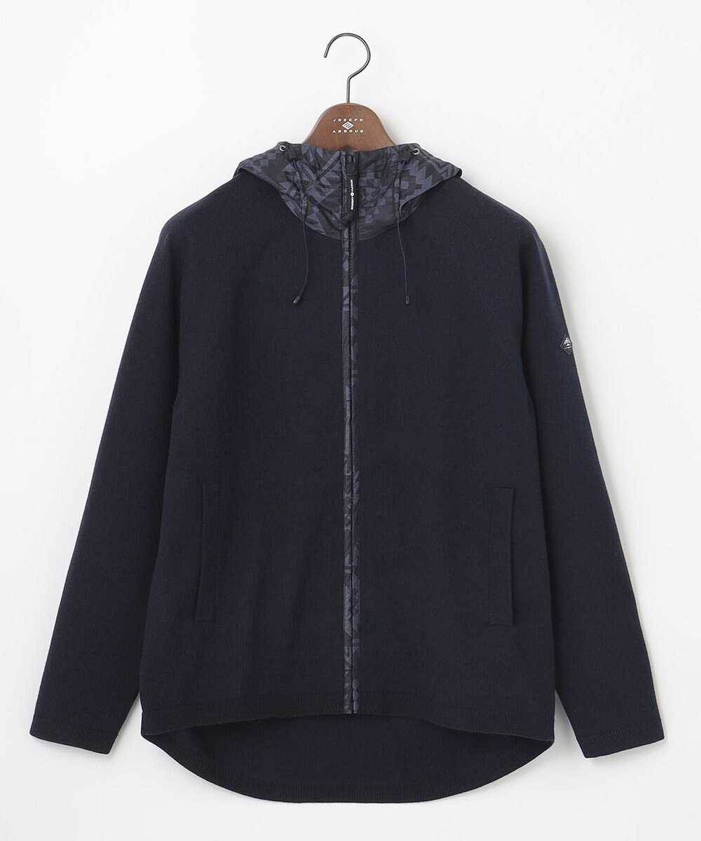 【ジョセフ アブード マウンテン/JOSEPH ABBOUD MOUNTAIN】の【UNISEX】高機能 アウトドアニットパーカー インテリア・キッズ・メンズ・レディースファッション・服の通販 founy(ファニー) 　ファッション　Fashion　レディースファッション　Fashion for Women　トップス・カットソー　Cut & Sew Tops　ニット　Knit Tops & Sweaters　レディースパーカー・カジュアルフーディー　Casual Hoodies & Sweatshirts　アウトドア　Outdoor Clothing　春　Spring　吸水　Absorbent, Quick-Dry　ストレッチ　Stretch, Stretchy Fabric　パーカー　Hoodie, Parka　プリント　Print, Printed Pattern　ユニセックス　Unisex, Genderless　リップ　Lip, Lip Motif　S/S・春夏　SS, Spring/Summer, Warm Season　夏　Summer　ネイビー系|ID: prp329100004639292 ipo3291000000033585145