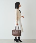 【ラシット/russet】の【2025AW新作】ソフトレザーボストンバッグ(CE-1590) 人気、トレンドファッション・服の通販 founy(ファニー) ファッション Fashion レディースファッション Fashion for Women 軽量 Lightweight, Ultra Light シンプル Simple, Minimal ダブル Double, Double-Breasted 定番 Standard, Basic Item フェミニン Feminine, Girly ボストンバッグ Boston Bag, Retro Bag ポケット Pocket, Pocket Detail 再入荷 Restock / Back in Stock おすすめ Recommended / Our Picks 日本製 Made In Japan ビジネス 仕事 通勤 Business / Work / Commuting 2025年 2025 2025-2026秋冬・A/W Autumn/Winter 2025–26 AW25–26 thumbnail D.Brown|ID: prp329100004639329 ipo3291000000033609492