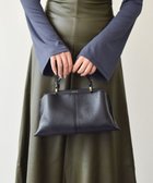 【インター ショシュール/INTER-CHAUSSURES】の【LORISTELLA】レザーハンドルセンターシームハンドバッグ ブラック|ID: prp329100004639331 ipo3291000000033609496