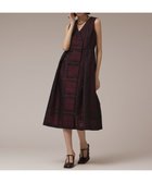 【グレース コンチネンタル/GRACE CONTINENTAL】のシャドーチェックワンピース 人気、トレンドファッション・服の通販 founy(ファニー) ファッション Fashion レディースファッション Fashion for Women ワンピース Dresses シャドー Shadow, Subtle Pattern チェック Check, Plaid, Tartan フィット Fit, Slim Fit フレア Flare, Flared ボックス Boxy, Box Shape 夏 Summer 春 Spring S/S・春夏 SS, Spring/Summer, Warm Season 秋 Autumn thumbnail ボルドー|ID: prp329100004639335 ipo3291000000033442051