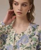 【グレース コンチネンタル/GRACE CONTINENTAL】のローズプリントニットカーディガン 人気、トレンドファッション・服の通販 founy(ファニー) ファッション Fashion レディースファッション Fashion for Women トップス・カットソー Cut & Sew Tops ニット Knit Tops & Sweaters カーディガン・羽織り Layered Style Cardigans おすすめ Recommended / Our Picks アンサンブル Ensemble Set カーディガン Cardigan, Knitwear クラシック Classic, Timeless Style フラワー Flower, Floral フレア Flare, Flared プリント Print, Printed Pattern ワイド Wide, Wide Fit エレガント 上品 Elegant 夏 Summer 秋 Autumn A/W・秋冬 Autumn/Winter thumbnail キナリ|ID: prp329100004639352 ipo3291000000033442144