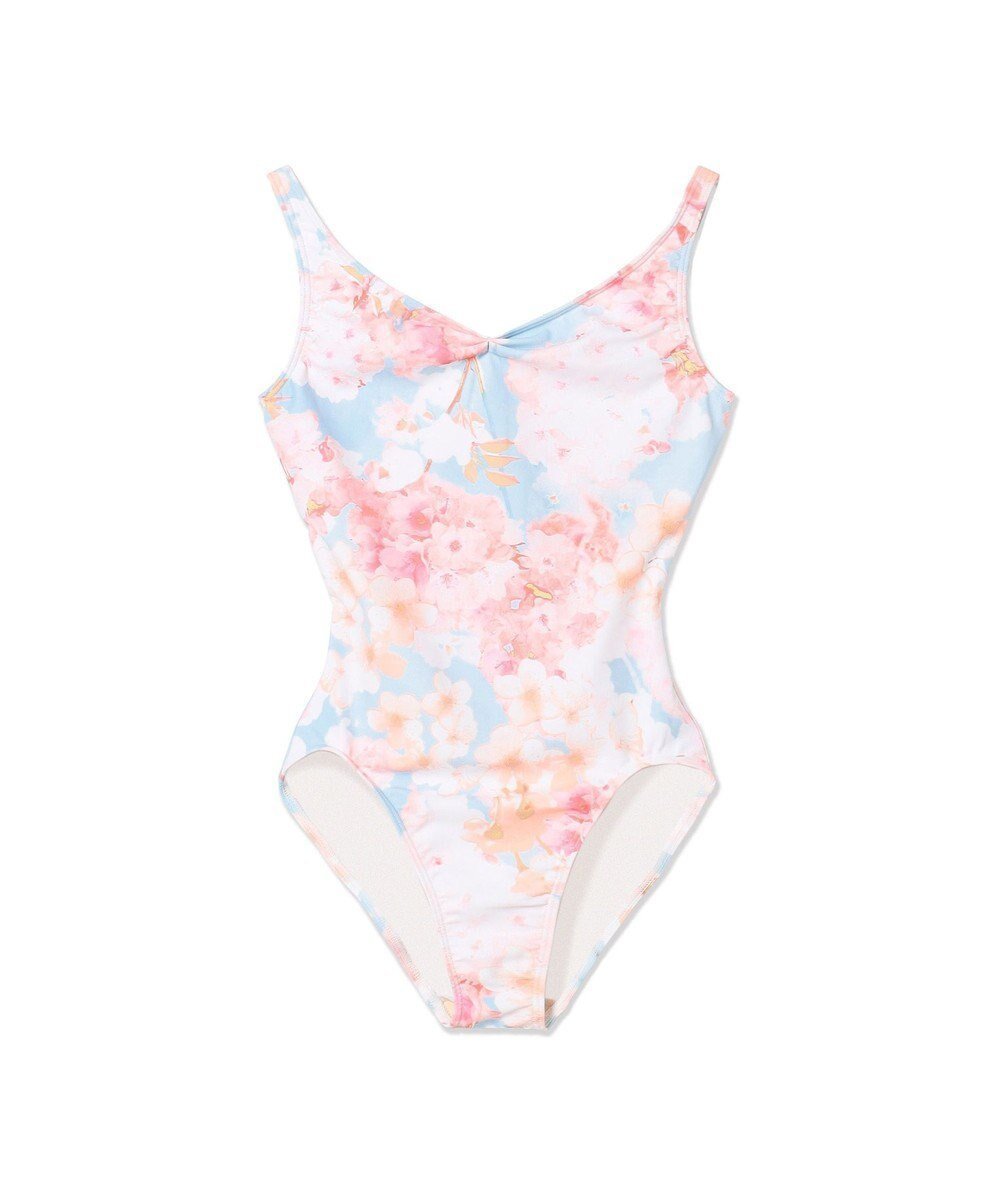 【チャコット/Chacott】の【MAY NAGAHISA】ノースリーブレオタード インテリア・キッズ・メンズ・レディースファッション・服の通販 founy(ファニー) ファッション Fashion レディースファッション Fashion for Women トップス・カットソー Cut & Sew Tops キャミソール&ノースリーブ Camisoles & Sleeveless Tops おすすめ Recommended / Our Picks カッティング Cutting Detail デコルテ Décolleté, Neckline ノースリーブ Sleeveless, No-Sleeve バランス Balance, Style Balance フロント Front, Front Design プリント Print, Printed Pattern ラップ Wrap, Wrap Design チェリーピンクプリント|ID: prp329100004639368 ipo3291000000033442293