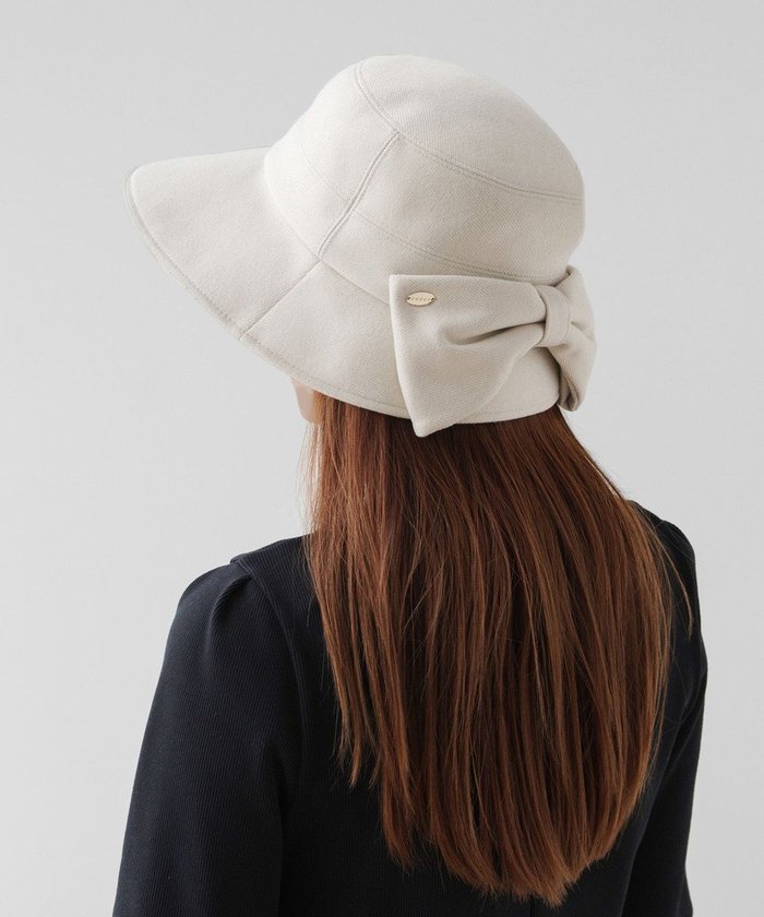 【トッカ/TOCCA】の【UVカット・吸水速乾・抗菌防臭・サイズ調整可】RIBBON KNOT WOOLY BUCKETHAT バケットハット インテリア・キッズ・メンズ・レディースファッション・服の通販 founy(ファニー) https://founy.com/ ファッション Fashion レディースファッション Fashion for Women キャップ&ハット Hats & Caps エレガント 上品 Elegant 吸水 Absorbent, Quick-Dry 抗菌 Antibacterial, Bacteria-Resistant シンプル Simple, Minimal ベーシック Basic, Essential 帽子 Hat, Headwear リボン Ribbon, Bow リュクス Luxury, Elegant, High-End, Chic 冬 Winter / This Winter A/W・秋冬 Autumn/Winter |ID: prp329100004639388 ipo3291000000033519610
