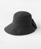 【トッカ/TOCCA】の【UVカット・吸水速乾・抗菌防臭・サイズ調整可】RIBBON KNOT WOOLY BUCKETHAT バケットハット ライトグレー系|ID: prp329100004639388 ipo3291000000033519615