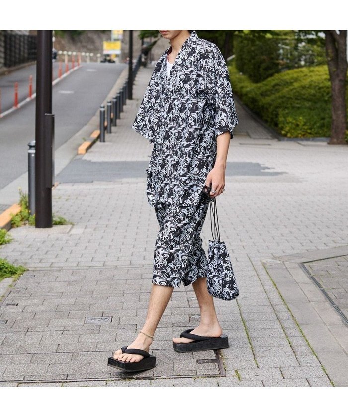 【ウィゴー/WEGO / KIDS】の【3点セット】甚平 インテリア・キッズ・メンズ・レディースファッション・服の通販 founy(ファニー) https://founy.com/ ファッション Fashion キッズファッション Fashion for Kids グラフィック Graphic, Graphic Design シンプル Simple, Minimal ストライプ Stripe, Striped Pattern スマホ Smartphone, Mobile Device プリント Print, Printed Pattern 再入荷 Restock / Back in Stock 半袖 Short Sleeve, Half Sleeve 夏 Summer 定番 Standard, Basic Item 巾着 Drawstring Bag, Kinchaku 春 Spring S/S・春夏 SS, Spring/Summer, Warm Season 水着 Swimsuit, Swimwear |ID: prp329100004640230 ipo3291000000033451002