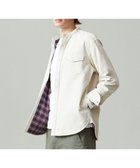 【ジェイ プレス/J.PRESS / MEN】のダブルフェイス キャラメルコール シャツブルゾン アイボリー系|ID: prp329100004640239 ipo3291000000033451133