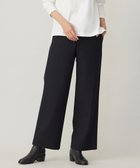 【ジェイ プレス/J.PRESS】の【洗える】チェルビック セミワイド パンツ ネイビー系|ID: prp329100004640252 ipo3291000000033452568