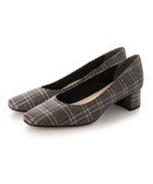 【リズ ラフィーネ/Riz raffinee】のRiz raffinee スクエアトゥプレーンパンプス ブラックプリント|ID: prp329100004640265 ipo3291000000034181305