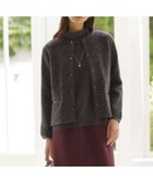 【ジェイ プレス/J.PRESS】の【WEB限定】パイルジャージー ノーカラー ブルゾン 【WEB限定】チャコール系|ID: prp329100004640266 ipo3291000000033676885