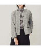 【ジェイ プレス/J.PRESS】の【WEB限定】パイルジャージー ノーカラー ブルゾン 【WEB限定】ライトグレー系|ID: prp329100004640266 ipo3291000000033676889