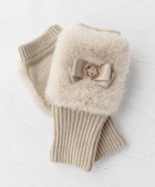 【トッカ/TOCCA】のKNIT FUR HANDWARMER 手袋 オフ系|ID: prp329100004640306 ipo3291000000033711539