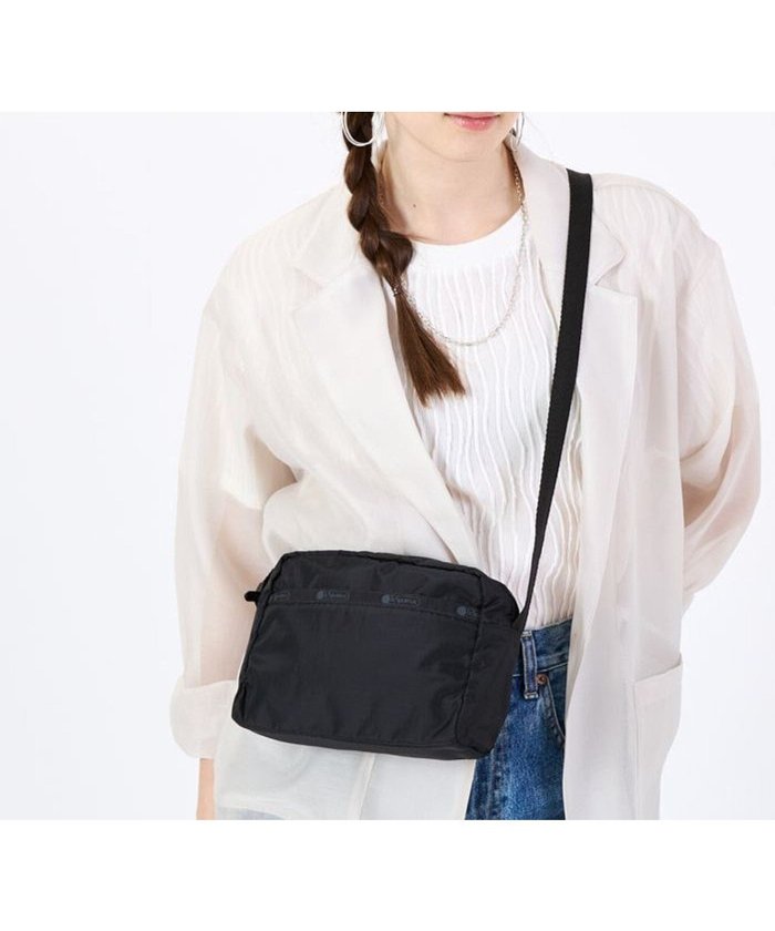 【レスポートサック/LeSportsac】のDANIELLA CROSSBODY/リサイクルドブラックJP インテリア・キッズ・メンズ・レディースファッション・服の通販 founy(ファニー) https://founy.com/ ファッション Fashion レディースファッション Fashion for Women コンパクト Compact, Small Size 軽量 Lightweight, Ultra Light ショルダー Shoulder, Shoulder Strap シンプル Simple, Minimal 人気 Popular, Best Seller プリント Print, Printed Pattern ポケット Pocket, Pocket Detail 無地 Plain, Solid Color おすすめ Recommended / Our Picks ビジネス 仕事 通勤 Business / Work / Commuting |ID: prp329100004640338 ipo3291000000033454570