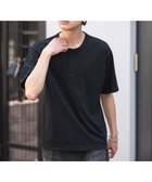 【ウィゴー/WEGO】の【ユニセックス着用ITEM/MLサイズ展開】リラックスフィットヘンリーネックT(SS) ブラック|ID: prp329100004640502 ipo3291000000033456937
