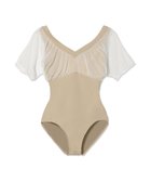 【チャコット/Chacott】のドレープスリーブレオタード 人気、トレンドファッション・服の通販 founy(ファニー) ファッション Fashion レディースファッション Fashion for Women チュール Tulip, Tulip Motif thumbnail サンド|ID: prp329100004640535 ipo3291000000033457213