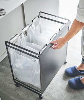 【タワー/tower】の目隠し分別ダストワゴン タワー 3分別 ブラック 人気、トレンドファッション・服の通販 founy(ファニー) ファッション Fashion レディースファッション Fashion for Women スタイリッシュ Stylish, Fashionable |ID:prp329100004640955