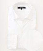 【ジョゼフ オム/JOSEPH HOMME / MEN】の【洗える/光沢感】ツイルへリンボンクレイジー ドレスシャツ ホワイト系|ID: prp329100004640963 ipo3291000000033463227