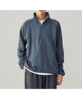 【アンフィーロ/UNFILO / MEN】のナイロン裏毛 ハーフジップ 人気、トレンドファッション・服の通販 founy(ファニー) ファッション Fashion メンズファッション Fashion for Men トップス・カットソー Cut & Sew Tops メンズシャツ Shirts ウォッシャブル Machine Washable カットソー Cut and Sewn Top スピンドル Spindle, Drawcord スポーティ Sporty, Casual Athletic ポケット Pocket, Pocket Detail ワーク Workwear, Utility Style A/W・秋冬 Autumn/Winter エレガント 上品 Elegant |ID:prp329100004640976