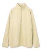 【アンフィーロ/UNFILO / MEN】のナイロン裏毛 ハーフジップ ベージュ|ID: prp329100004640976 ipo3291000000033463390