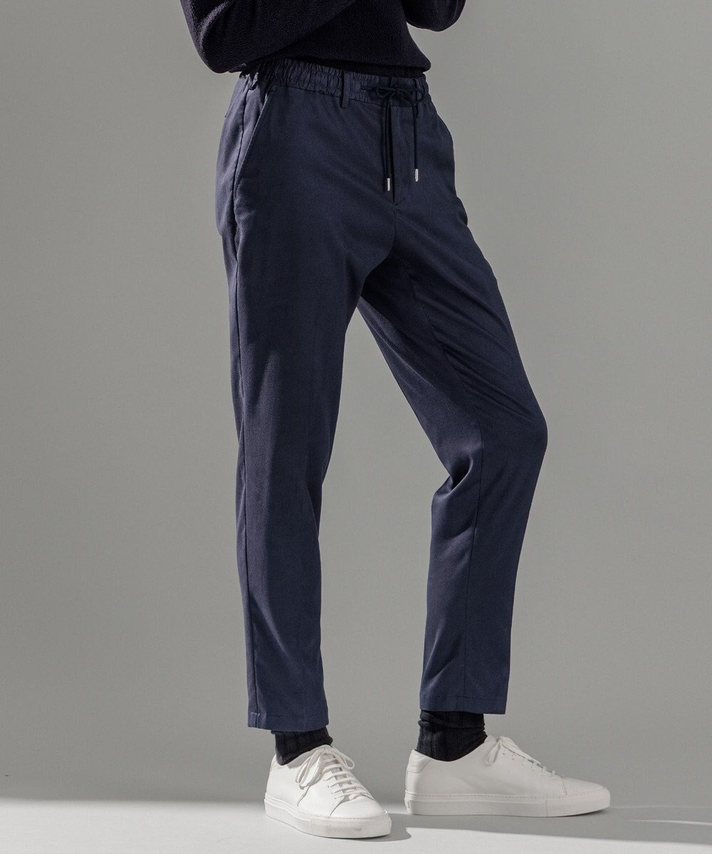 【ジョゼフ オム/JOSEPH HOMME / MEN】のコマスエード / PEGG CONVERTIBLE インテリア・キッズ・メンズ・レディースファッション・服の通販 founy(ファニー) 　ファッション　Fashion　メンズファッション　Fashion for Men　ボトムス　Bottoms　ストレッチ　Stretch, Stretchy Fabric　テーパード　Tapered, Tapered Pants　ドローコード　Drawcord, Drawstring Cord　ポケット　Pocket, Pocket Detail　リラックス　Relax, Relaxed Fit　ループ　Loop, Loop Knit　レギュラー　Regular, Standard Fit　A/W・秋冬　Autumn/Winter　ネイビー系|ID: prp329100004640977 ipo3291000000033463395