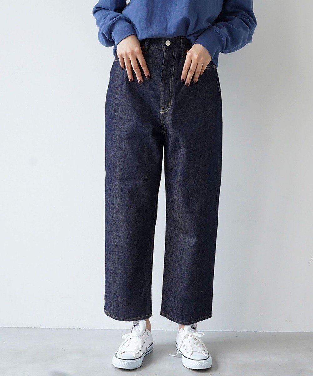 【サキュウ/caqu】の【洗える】FS ankle boy s ハイウエストワイドストレートデニム 人気、トレンドファッション・服の通販 founy(ファニー) 　ファッション　Fashion　レディースファッション　Fashion for Women　パンツ　Pants & Trousers　デニムパンツ・ジーンズ・美脚デニム　Denim Jeans & Pants　アンクル　Ankle-Length Design　インディゴ　Indigo Denim　洗える　Machine Washable　ジーンズ　Jeans, Denim Pants　スマート　Smart, Elegant　センター　Center, Center Line　デニム　Denim, Jeans Material　人気　Popular, Best Seller　ハイライズ　High Rise, High Waist　フィット　Fit, Slim Fit　ワイド　Wide, Wide Fit　A/W・秋冬　Autumn/Winter　S/S・春夏　SS, Spring/Summer, Warm Season　夏　Summer　 other-1|ID: prp329100004640982 ipo3291000000033463903