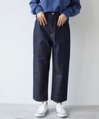 【サキュウ/caqu】の【洗える】FS ankle boy s ハイウエストワイドストレートデニム re.birth|ID: prp329100004640982 ipo3291000000033463904