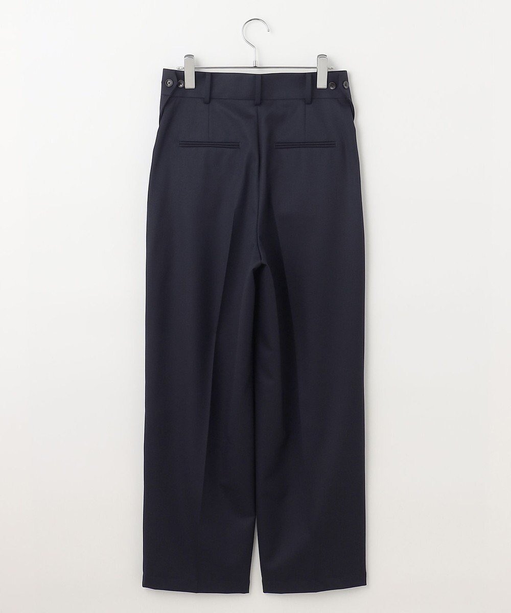 【ハッシュニュアンス/#Newans】のウエスト調整可ワイドパンツ インテリア・キッズ・メンズ・レディースファッション・服の通販 founy(ファニー) ファッション Fashion レディースファッション Fashion for Women パンツ Pants & Trousers ストレッチ Stretch, Stretchy Fabric パターン Pattern, Design Print フロント Front, Front Design 防寒 Cold Protection, Winter-Ready ワイド Wide, Wide Fit A/W・秋冬 Autumn/Winter 2022年 2022 2022-2023秋冬・A/W Autumn/Winter 2022–23 AW22–23 ネイビー|ID: prp329100004640992 ipo3291000000034176799