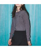 【フェルゥ/Feroux】の【古畑星夏さん着用・アンサンブル】ロゴ刺繍入りケーブルアンサンブル ニット グレー系|ID: prp329100004641042 ipo3291000000033465588