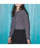 【フェルゥ/Feroux】の【古畑星夏さん着用・アンサンブル】ロゴ刺繍入りケーブルアンサンブル ニット グレー系|ID: prp329100004641042 ipo3291000000033489865