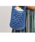 【アンビリオン/UNBILLION】のcachecache 柄編みショッパーミニトート ブルー|ID: prp329100004641078 ipo3291000000034317727