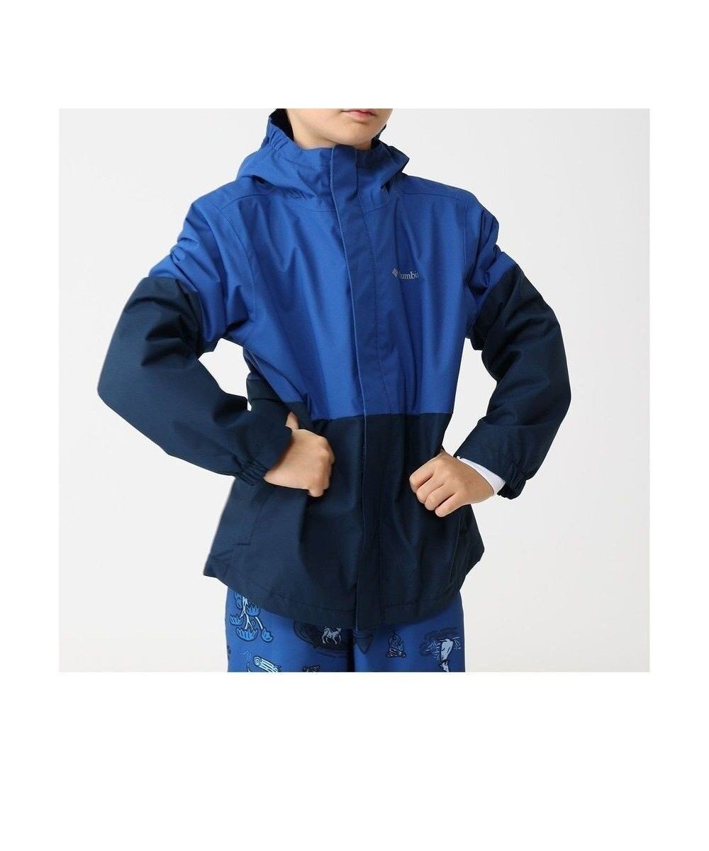 【コロンビア/Columbia / KIDS】のColumbia/ 【KIDS】ハイクバウンドIIジャケット /コロンビア インテリア・キッズ・メンズ・レディースファッション・服の通販 founy(ファニー) 　ファッション　Fashion　キッズファッション　Fashion for Kids　アウター　Coat Outerwear /Kids　ジャケット　Jacket, Outerwear　ストレッチ　Stretch, Stretchy Fabric　ハンド　Hand, Handmade　フィット　Fit, Slim Fit　ブルゾン　Blouson, Bomber Jacket　ベーシック　Basic, Essential　ポケット　Pocket, Pocket Detail　メッシュ　Mesh, Net Fabric　A/W・秋冬　Autumn/Winter　S/S・春夏　SS, Spring/Summer, Warm Season　夏　Summer　Mountain Blue、 Collegiate Navy|ID: prp329100004641650 ipo3291000000033474485