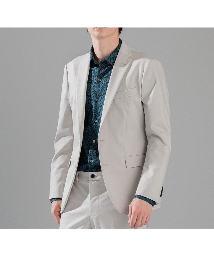 【ジョゼフ オム/JOSEPH HOMME / MEN】のコンプレッションジャージー ジャケット インテリア・キッズ・メンズ・レディースファッション・服の通販 founy(ファニー) https://founy.com/ ファッション Fashion メンズファッション Fashion for Men アウター Men's Coats Outerwear テーラードジャケット Tailored Jackets & Blazers シェイプ Shape, Slim Fit シャンブレー Chambray, Denim-Like Fabric ジャケット Jacket, Outerwear スラックス Slacks, Dress Pants セットアップ Set-Up, Coordinated Outfit センター Center, Center Line フラップ Flap, Flap Pocket ベーシック Basic, Essential ポケット Pocket, Pocket Detail A/W・秋冬 Autumn/Winter 夏 Summer エレガント 上品 Elegant |ID: prp329100004641658 ipo3291000000033474585