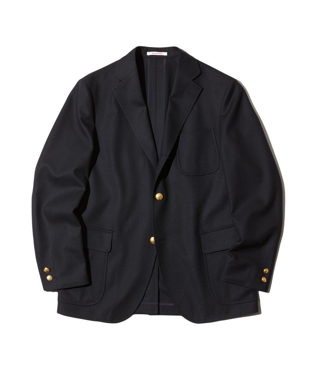 【ジェイ プレス/J.PRESS / MEN】の【J.PRESS ORIGINALS】1001 PAPER FLANNEL 3B BLAZER / JAPAN MADE インテリア・キッズ・メンズ・レディースファッション・服の通販 founy(ファニー) 　ファッション　Fashion　メンズファッション　Fashion for Men　アウター　Men's Coats Outerwear　テーラードジャケット　Tailored Jackets & Blazers　アメリカン　American Style　ショルダー　Shoulder, Shoulder Strap　ジャケット　Jacket, Outerwear　定番　Standard, Basic Item　ペーパー　Paper, Kraft Paper　別注　Limited Edition, Custom Order　A/W・秋冬　Autumn/Winter　ネイビー系|ID: prp329100004641659 ipo3291000000033474593