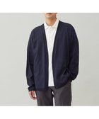 【アンフィーロ/UNFILO / MEN】の【抗菌防臭/アンチピリング/UVケア】アラエルエアリーシアーカーデ ネイビー|ID: prp329100004641665 ipo3291000000033474702