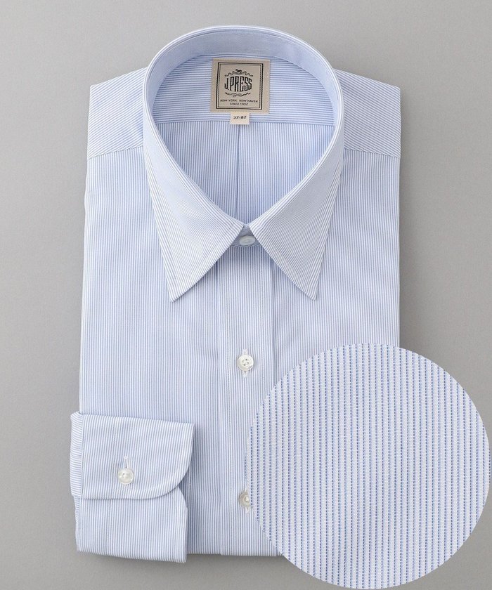 【ジェイ プレス/J.PRESS / MEN】の【Single Needle Tailoring / 形態安定】ブロードストライプ シャツ /レギュラー インテリア・キッズ・メンズ・レディースファッション・服の通販 founy(ファニー) https://founy.com/ ファッション Fashion メンズファッション Fashion for Men トップス・カットソー Cut & Sew Tops メンズシャツ Shirts ストライプ Stripe, Striped Pattern スーピマ Supima, Premium Cotton ドレス Dress, One-Piece バランス Balance, Style Balance フィット Fit, Slim Fit ブロード Broadcloth, Fine Cotton レギュラー Regular, Standard Fit A/W・秋冬 Autumn/Winter S/S・春夏 SS, Spring/Summer, Warm Season 再入荷 Restock / Back in Stock 夏 Summer エレガント 上品 Elegant |ID: prp329100004641666 ipo3291000000033474703