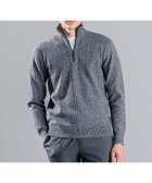 【ジョゼフ オム/JOSEPH HOMME / MEN】の【WEB限定】ヴィスコースリンクス ハーフジップニット ライトグレー系|ID: prp329100004641670 ipo3291000000033474755