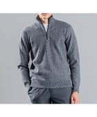 【ジョゼフ オム/JOSEPH HOMME / MEN】の【WEB限定】ヴィスコースリンクス ハーフジップニット ライトグレー系|ID: prp329100004641670 ipo3291000000033640250