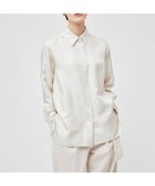 【ベイジ,/BEIGE,】の【洗える・andGIRL 冬号掲載】LISERONS / シルクシャツブラウス Ecru|ID: prp329100004641685 ipo3291000000033683126
