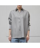 【ベイジ,/BEIGE,】の【洗える・andGIRL 冬号掲載】LISERONS / シルクシャツブラウス L Gray|ID: prp329100004641685 ipo3291000000033683127