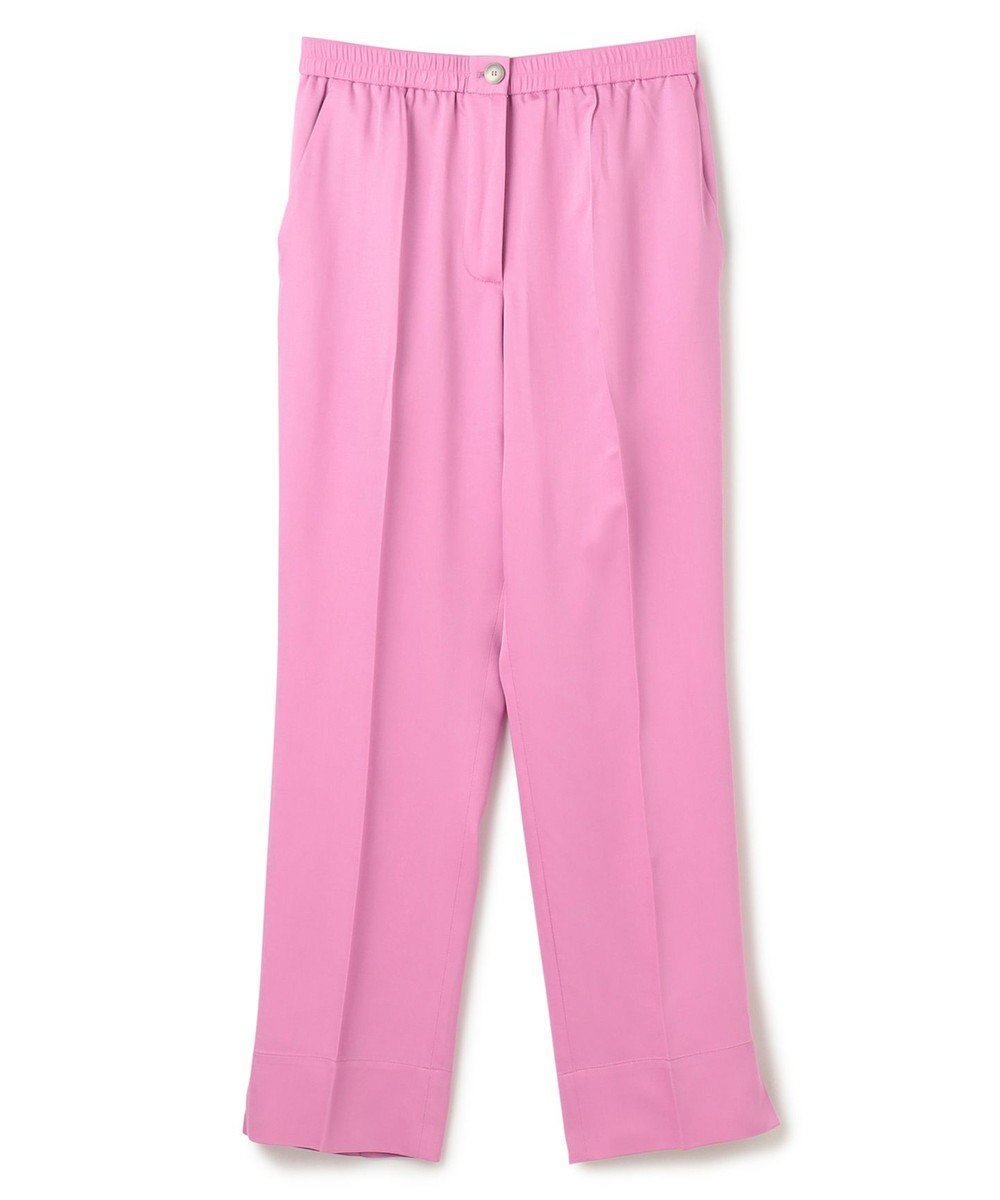 【ジョゼフ/JOSEPH】のソフトビスコーステーラリング クロップドトラウザーズ 人気、トレンドファッション・服の通販 founy(ファニー) 　ファッション　Fashion　レディースファッション　Fashion for Women　パンツ　Pants & Trousers　スリット　Slit, Slit Detail　スリム　Slim, Slim Fit　セットアップ　Set-Up, Coordinated Outfit　センター　Center, Center Line　フィット　Fit, Slim Fit　フロント　Front, Front Design　プリーツ　Pleats, Pleated　リラックス　Relax, Relaxed Fit　夏　Summer　春　Spring　S/S・春夏　SS, Spring/Summer, Warm Season　軽量　Lightweight, Ultra Light　 other-1|ID: prp329100004641689 ipo3291000000033475298