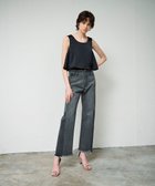 【グレース コンチネンタル/GRACE CONTINENTAL】のベルトレスデニムパンツ ブラック|ID: prp329100004641822 ipo3291000000033476435