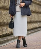 【ジェイ プレス/J.PRESS】の【WEB限定カラーあり・洗える】ダンボール ナロー スカート グレージュ系|ID: prp329100004641881 ipo3291000000033674216