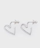 【ポール スミス/Paul Smith】のハートミックスチェーン ピアス シルバー|ID: prp329100004641893 ipo3291000000034231210