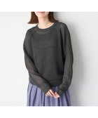 【エニー/ANY】の【洗濯機可】メッシュプルオーバー チャコール|ID: prp329100004642072 ipo3291000000034276714