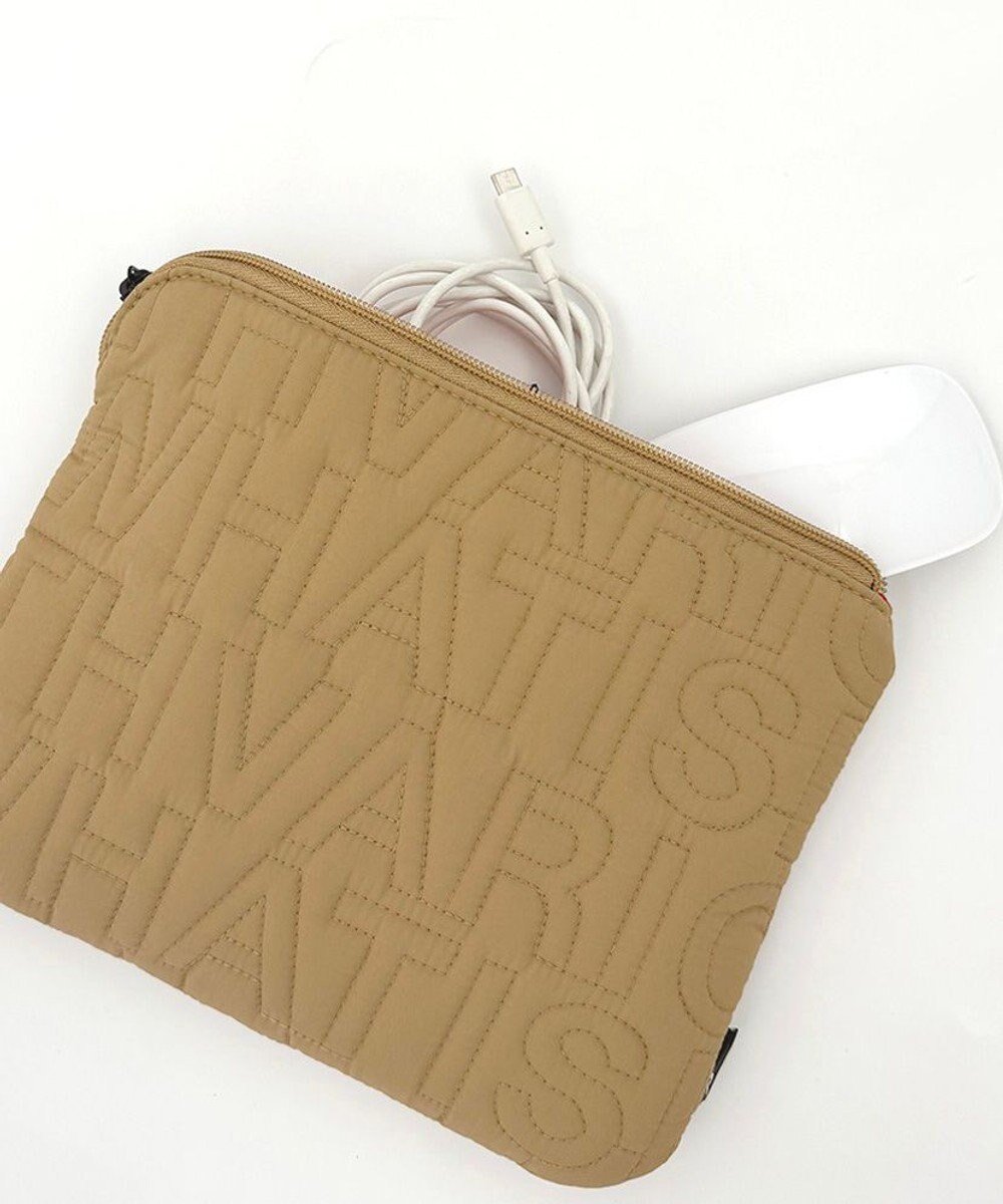 【ルートート/ROOTOTE】の1321【オリジナル】SN.ポーチ.アルファベットスープ-キルティング-A 人気、トレンドファッション・服の通販 founy(ファニー) 　ファッション　Fashion　レディースファッション　Fashion for Women　ポーチ&ミニバッグ　Pouches & Mini Bags　カメラ　Camera Accessories　キルティング　Quilted, Quilting　クッション　Cushion, Throw Pillow　パターン　Pattern, Design Print　ポケット　Pocket, Pocket Detail　ポーチ　Pouch, Small Case　モバイル　Mobile, Smartphone　新作・新入荷　New Arrivals / New In　ビジネス 仕事 通勤　Business / Work / Commuting　 other-1|ID: prp329100004642128 ipo3291000000033680409