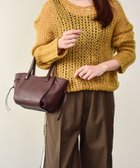 【インター ショシュール/INTER-CHAUSSURES】の【LORISTELLA】レザーミニトートバッグ ダークブラウン|ID: prp329100004642200 ipo3291000000033609369