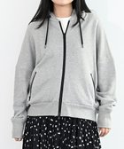 【フォルフォルモ/FORFORMO】の【洗える】Back drape Parka バックドレープパーカー ライトグレー|ID: prp329100004642202 ipo3291000000033623641