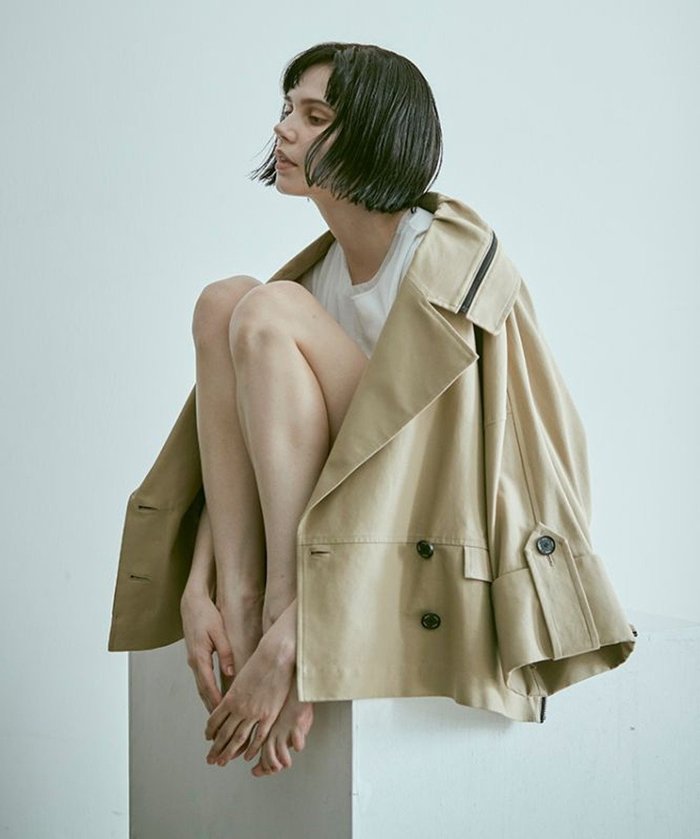 【フォルフォルモ/FORFORMO】のDeformation Wide Trench Coat デフォメーションワイドトレンチコート インテリア・キッズ・メンズ・レディースファッション・服の通販 founy(ファニー) https://founy.com/ ファッション Fashion レディースファッション Fashion for Women アウター Coat / Outerwear Collection コート・ロングコート・ピーコート Long Coats, Peacoats & More レディースジャケット・軽アウター Jackets トレンチコート / 春秋の定番アウター Trench Coats ジャケット Jacket, Outerwear スリム Slim, Slim Fit 定番 Standard, Basic Item 人気 Popular, Best Seller フォルム Silhouette, Form A/W・秋冬 Autumn/Winter S/S・春夏 SS, Spring/Summer, Warm Season 新作・新入荷 New Arrivals / New In 夏 Summer |ID: prp329100004642204 ipo3291000000033482794